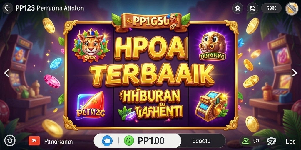 Tampilan gameplay PP123 yang menarik dengan efek visual memukau.