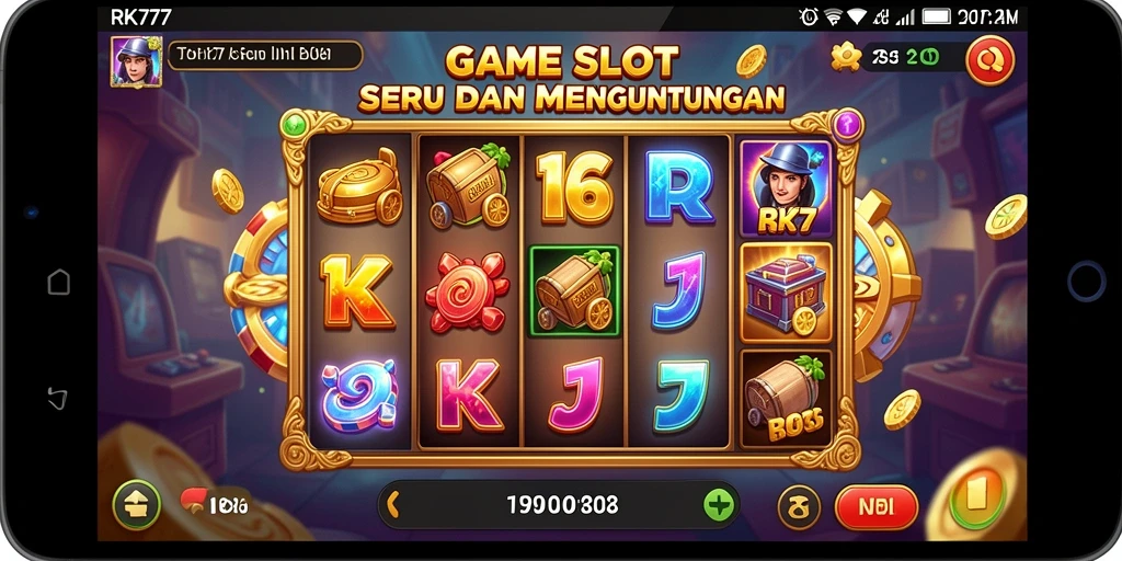 Gameplay seru dengan berbagai tema menarik di RK77.