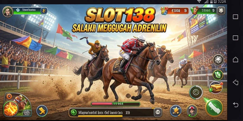 Gameplay SLOT138 dengan aksi balapan yang mendebarkan.