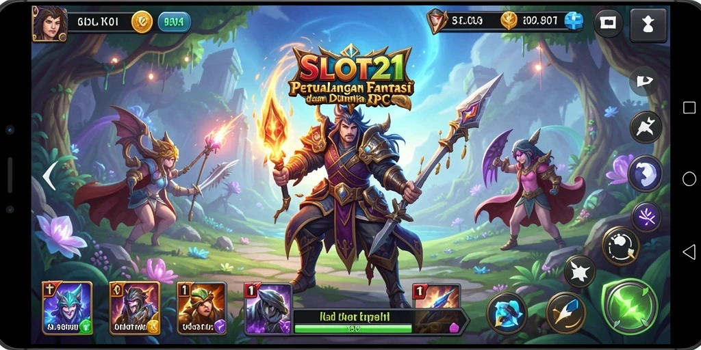 Gameplay RPG menantang dan seru di SLOT21.
